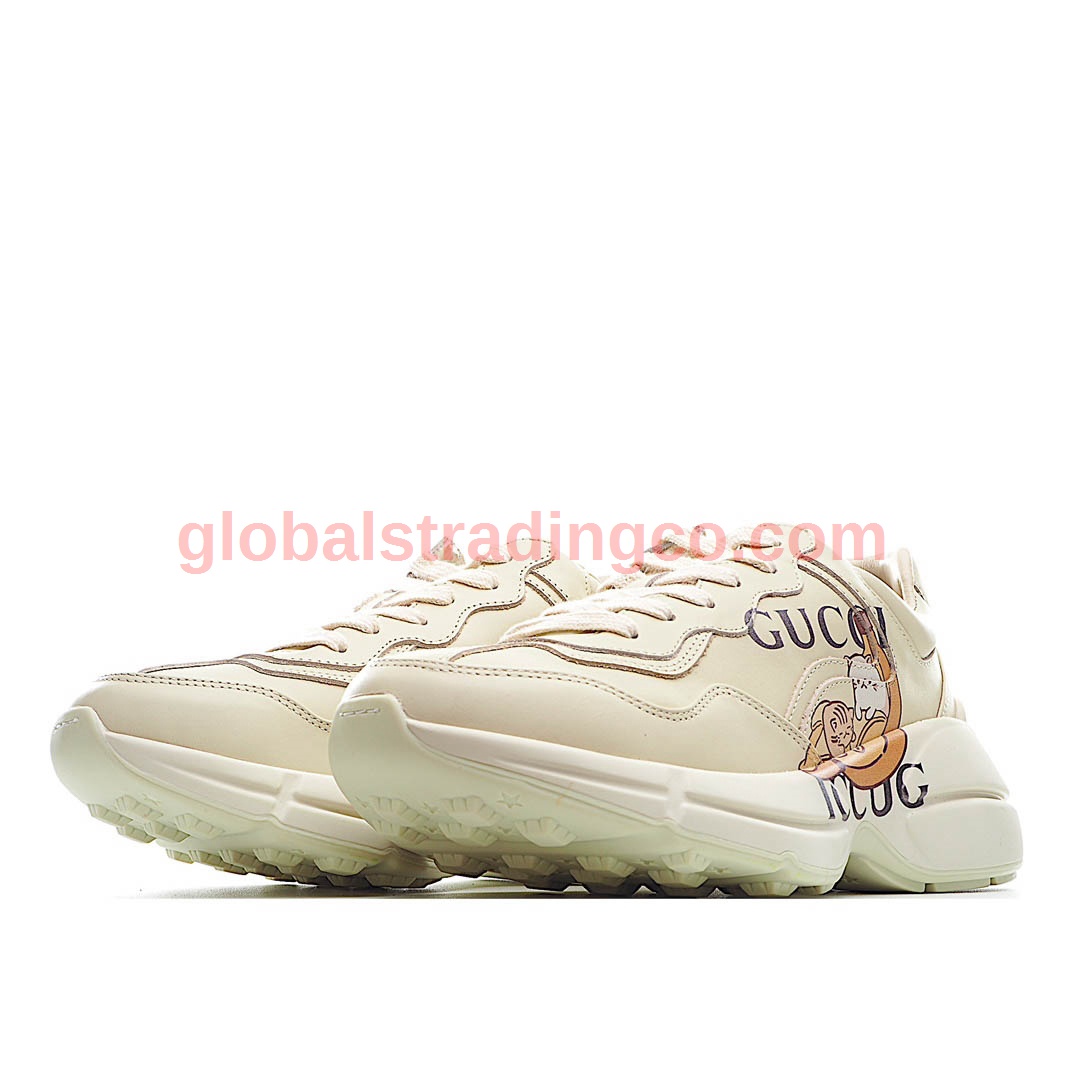 Gucci Rhyton Vintage Trainer Sneaker Dad Running Shoes